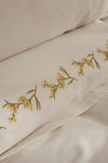 Karaca Home Alissa 100% Cotton Embroidered Double Bed Duvet Set White 3