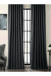 DEVRIM OLIVYA TEKSTIL Luxury 1st Class Custom-Made Anthracite Blackout Lightproof Curtain with Extra Pleat 1