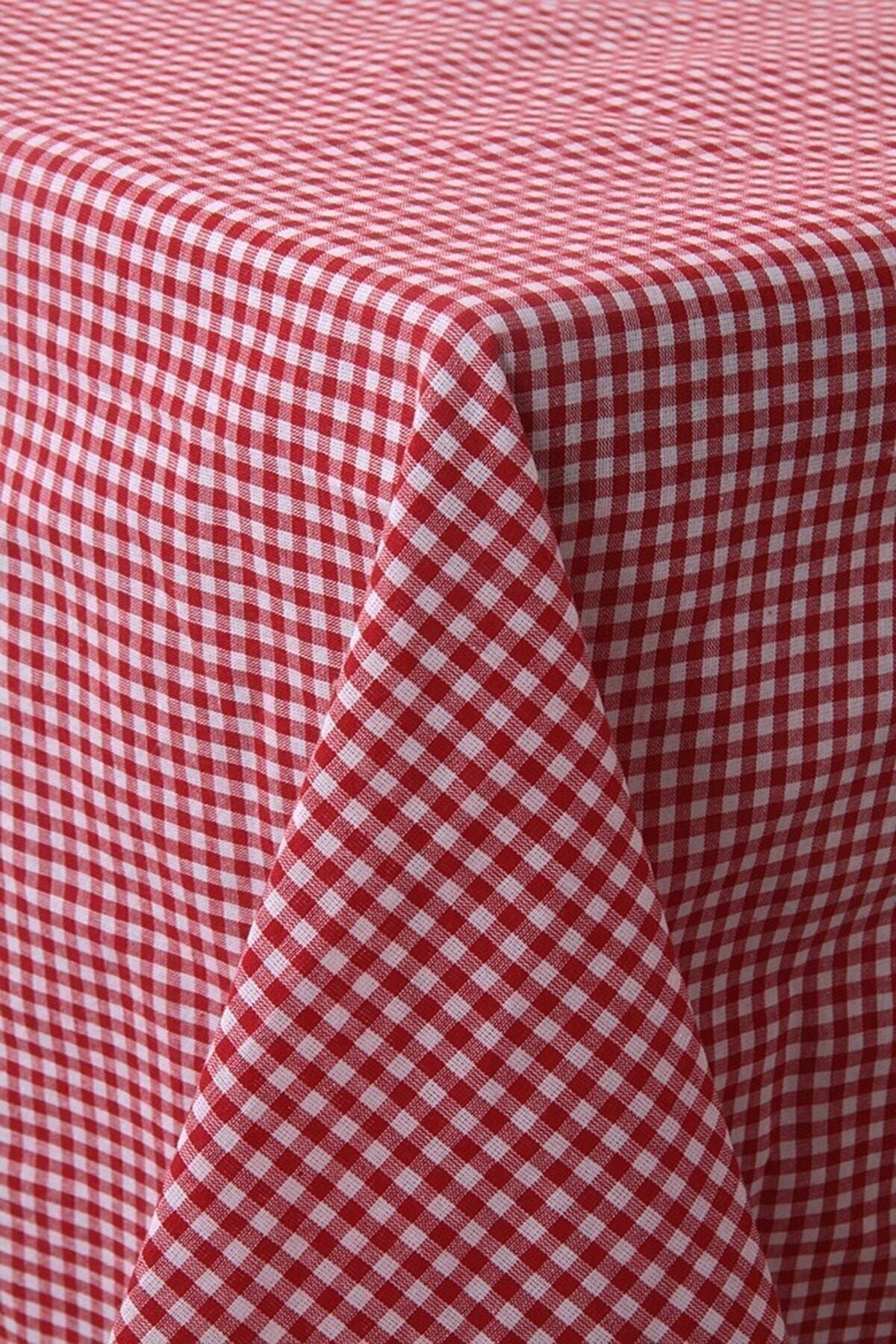 Softest Piti Checkered Cotton Tablecloth Picnic Cloth Nostalgic Cover 2