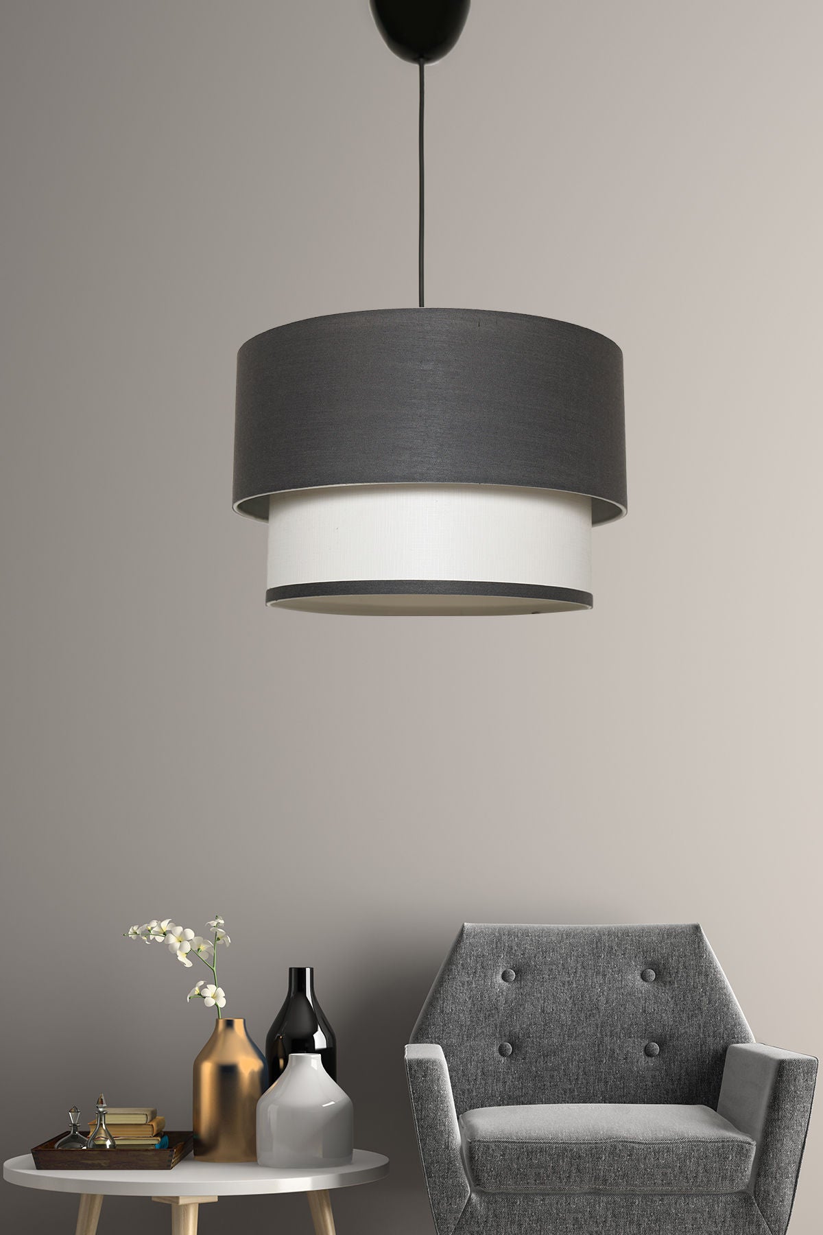 Chandelier SP286 Anthracite
White 687HMY1245 1