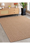 MACRO HOME Srz-0503 Fishbone Jute-Based Woven Bohemian Anti-Allergic Rug Kilim Z 1