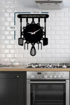 Ensa Design Personalized Wooden Decorative Kitchen Clock 40cm 3