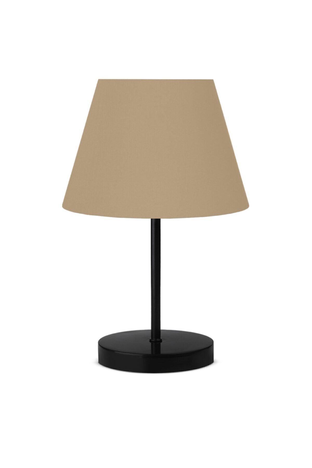 HOMİNG Desert Beige Metal Body Design Table Lamp 2