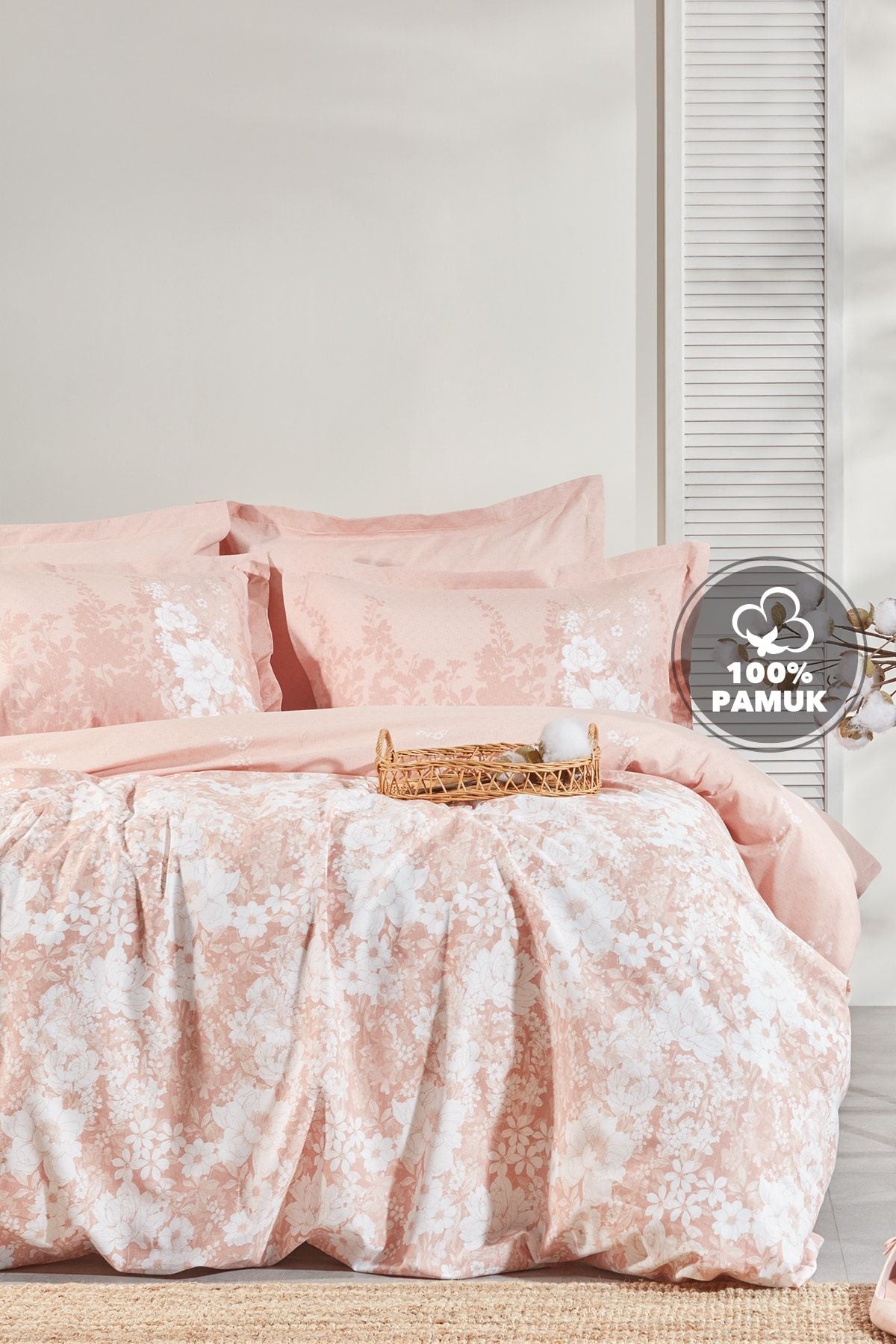 Yataş Andressa Double Ranforce Duvet Cover Set - Blush 1