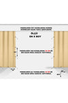 ALTINPAMUK Adjustable Tie-Up Balcony Curtain Coffee Cream 3