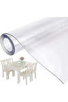 Tiritoğluhome 2.5mm Transparent Tablecloth 80x150 Size 2