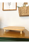 KaiHome Natural Wooden Presentation Stand / Plate 3