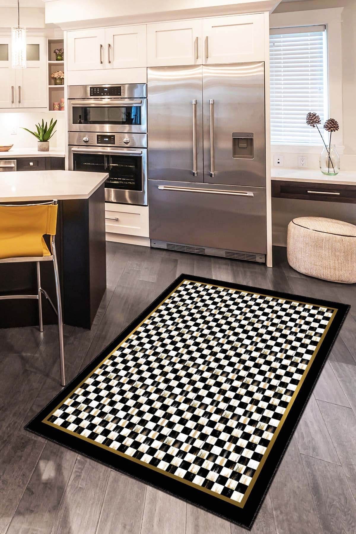 Viva Home Mackenzie Machine Washable Non-Slip Kitchen Rug 1