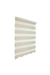 KC GRUP TEKSTİL Brillant Grey Pleated Zebra Roller Blind 4