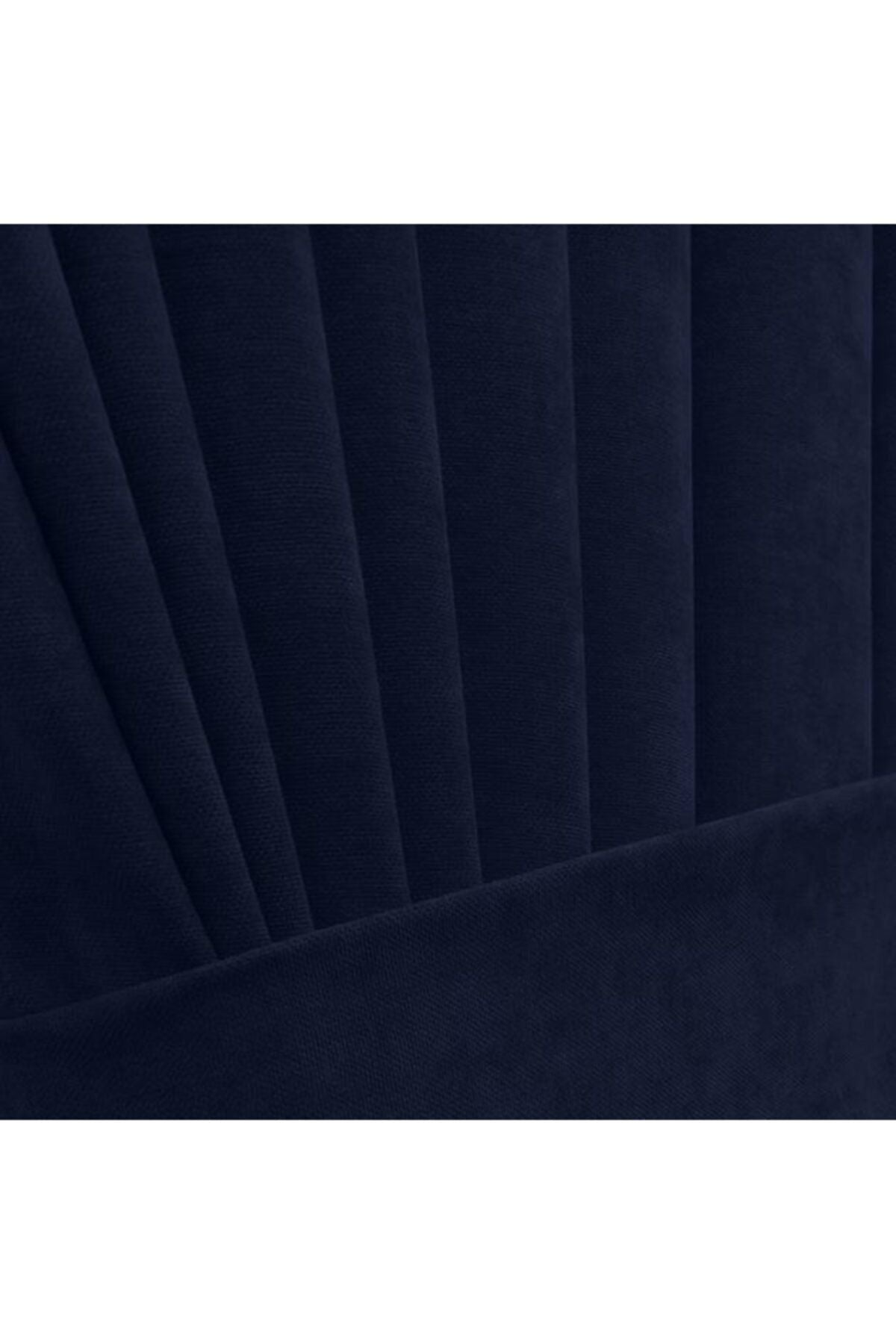 EraHome Velvet Curtain Navy Blue Single Panel 3