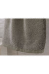 English Home Leafy Bamboo Face Towel 50x90 Cm Dark Grey 2