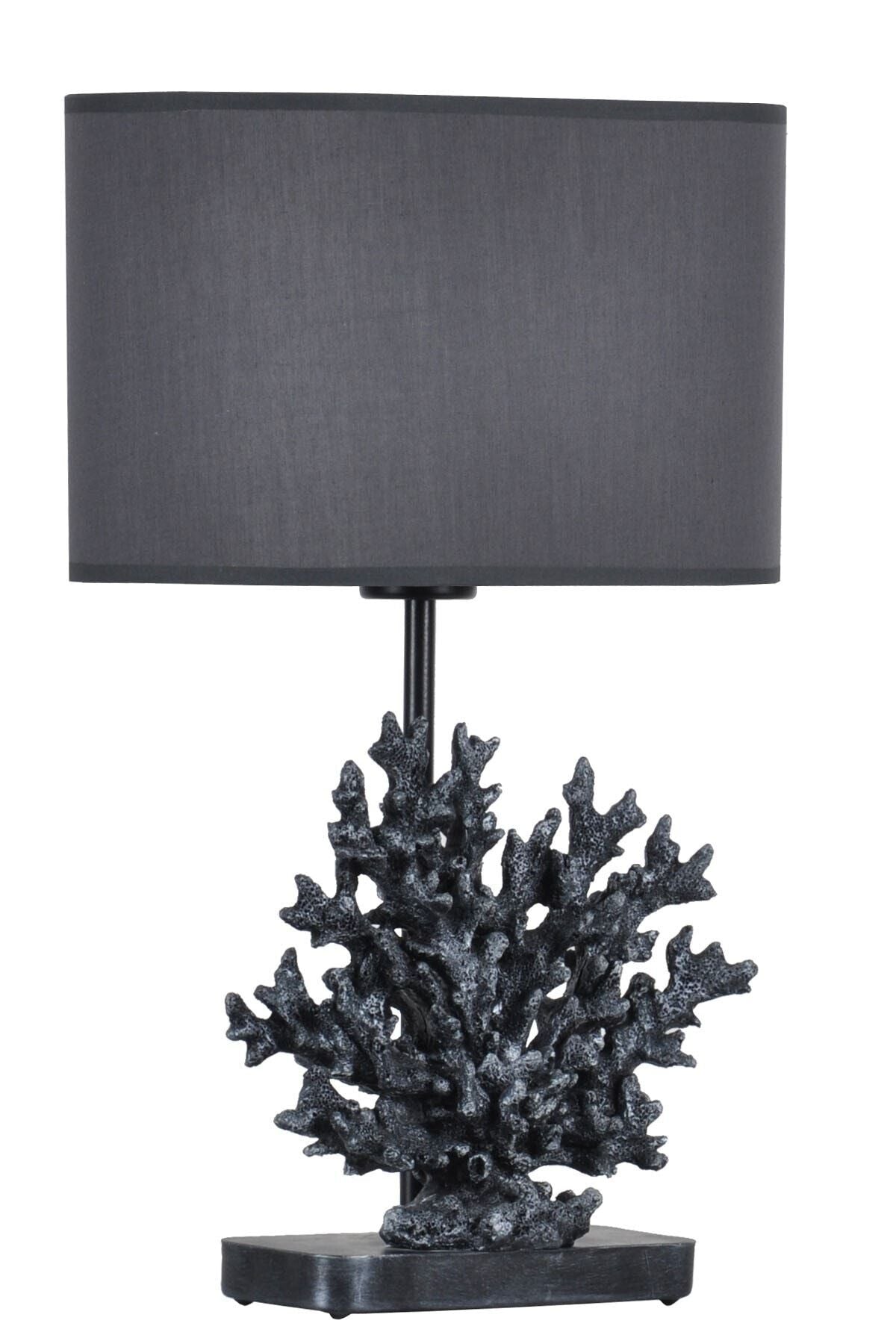 Qdec Modern Design Coral Lamp Silver Gray 3