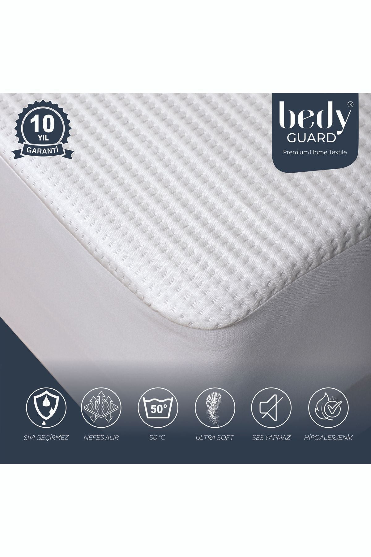 BEDY GUARD Ultra Soft Waterproof Mattress Protector Noiseless 1