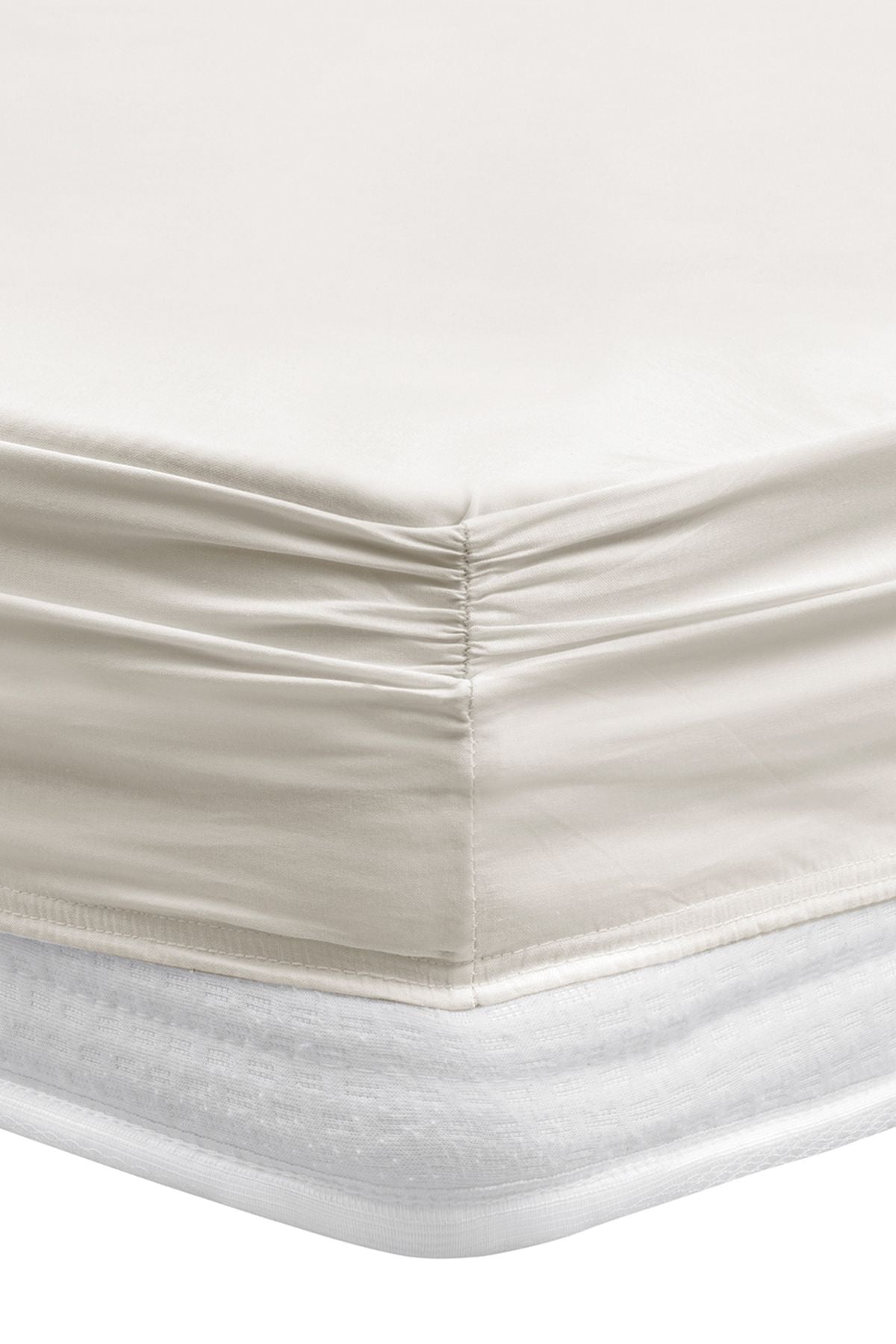 Yataş Bedding Noah Fitted Sheet - White 2