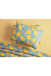 English Home Tulip Paradise Easy Iron 2-Piece Pillowcase 50x70 Cm Blue 2