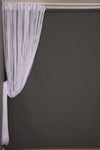 AKÇA TEKSTİL Ip Model Broken White Color String Curtain 300*270 cm 2 mm Strips Woven Buttoned String Curtain 11