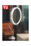 Parmeva Led Lighted Makeup Mirror Flexible 10x Magnification 1