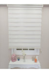 Atölyeperde Ekru (Light Cream) Bamboo Zebra Roller Blind 5