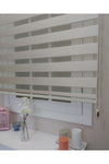 Atolyeperde Dark Cream Bamboo Zebra Roller Blind 1