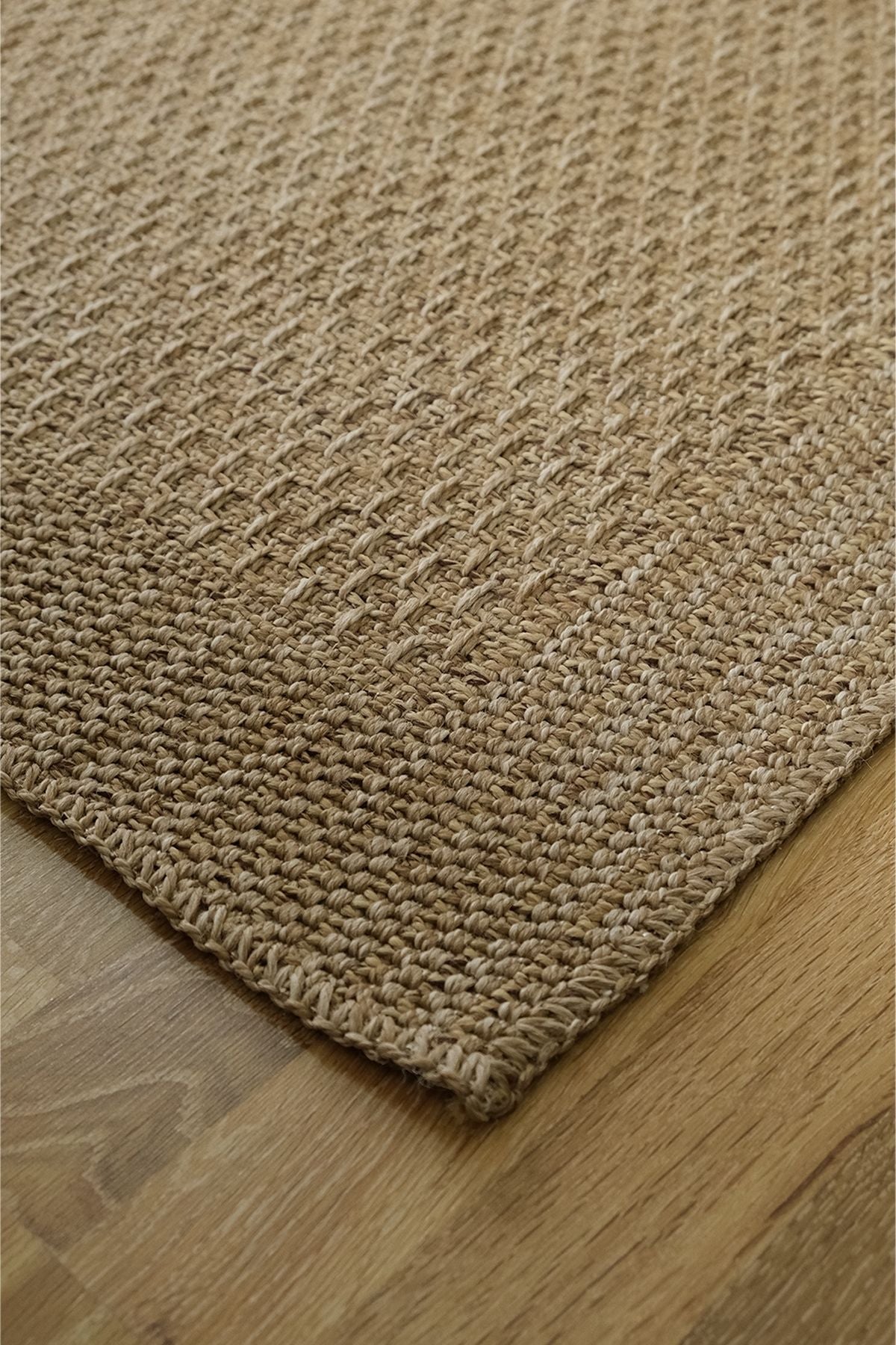 SİMEREV HALI HOME CONSEPT Bohemian Woven Modern Jute Non-Slip Washable Anti-Allergic Runner Rug 2