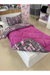 Violacasa Single-Sided Double-Sided Welsoft Quilt Purple Love 3