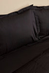 Karaca Home Uniq 100% Cotton Double Satin Duvet Cover Set Black 4