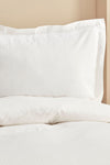 Karaca Home Uniq 100% Cotton Double Satin Duvet Cover Set White 8