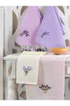 Rebeka 6-Piece Kitchen Drying Towel Set Lavender 4