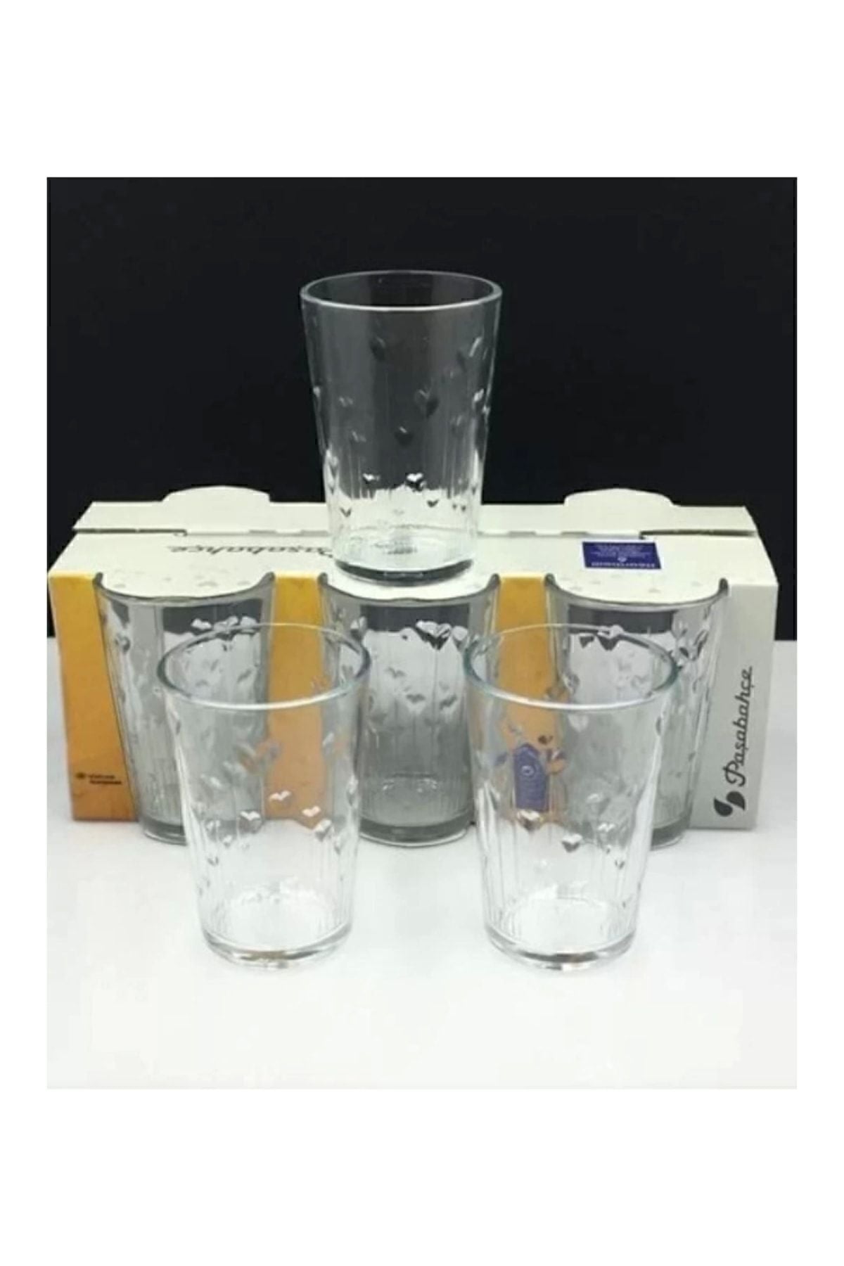 Paşabahçe 520142 Hearthbeat Water Glass 215cc 6 Pieces 2