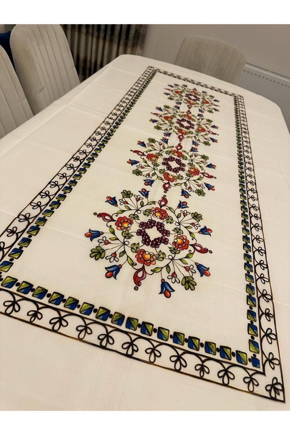 SosyeteDükkanı Patterned Tablecloth 160*220 3