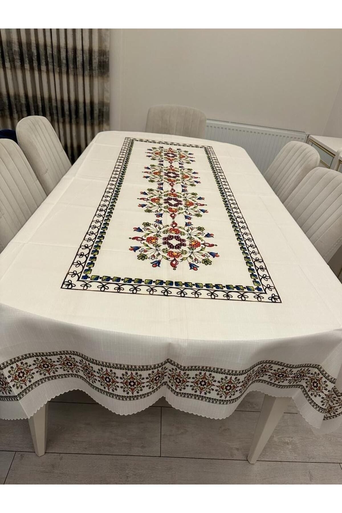 SosyeteDükkanı Patterned Tablecloth 160*220 4