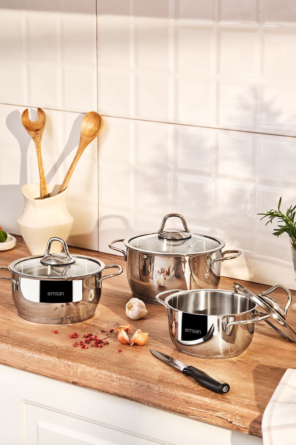 Emsan Valeria 6 Piece Midi Cookware Set 1