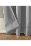 Selerteks Home Grey Blackout Sunproof Darkening Curtain 3