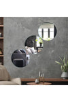 Ata Pleksi Decorative Round Silver Mirror Plexi Wall Decor (20x20cm) 5-Pack 2