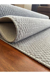 Melian Non-Slip Base Carpet Runner Grey Bead 3