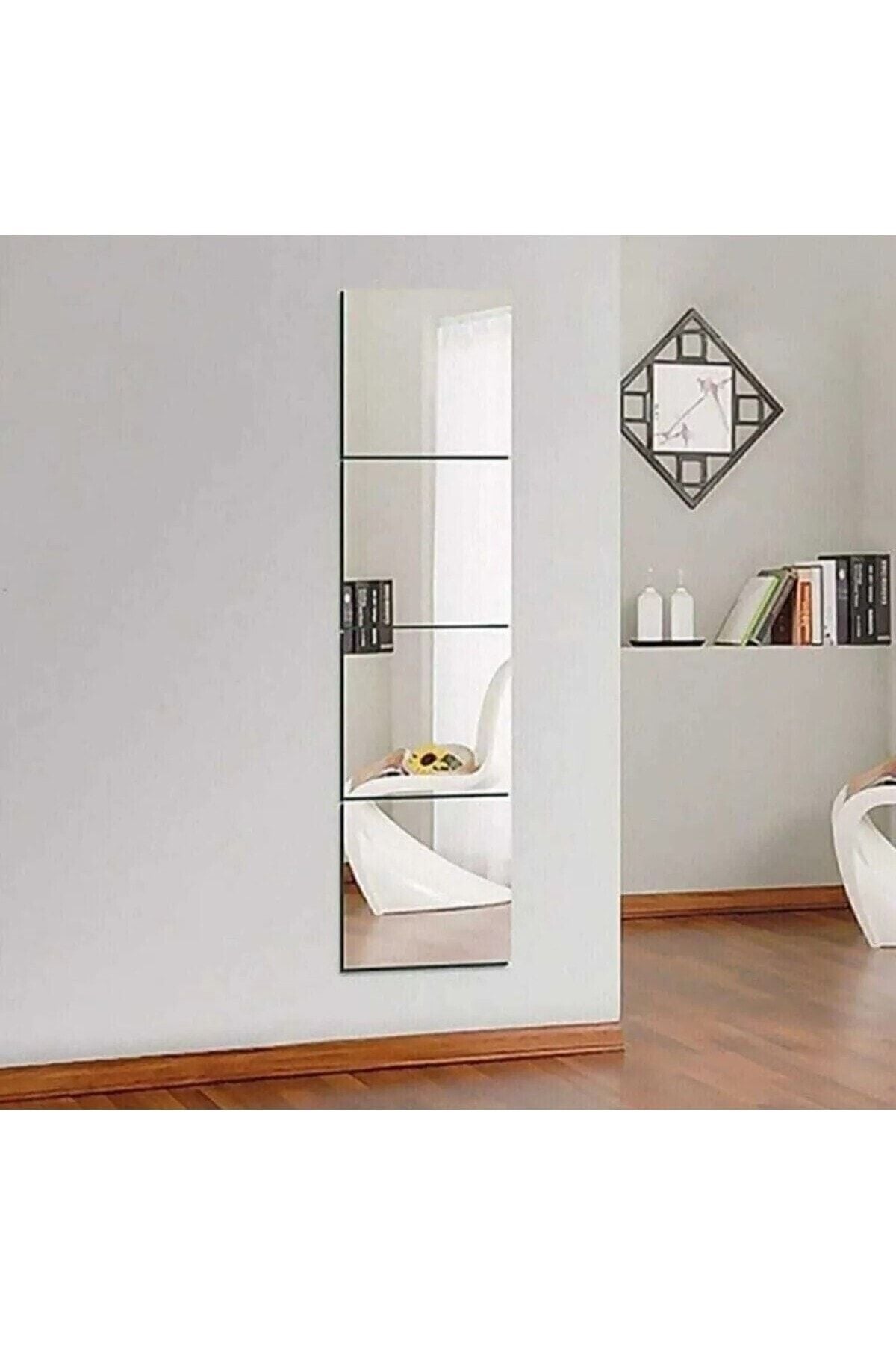 Hangök Home Hann Decoration Square Mirror Set 4 Pieces 30x30 Cm 1