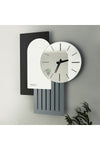 Mitra Dekor Decorative Design Colorful Wooden & Mirrored Plexiglass Wall Clock 1