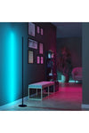 LUMOS Decorative Minimalist LED Floor Lamp with Animation Remote Control 256 Colors Corner Lamp 2