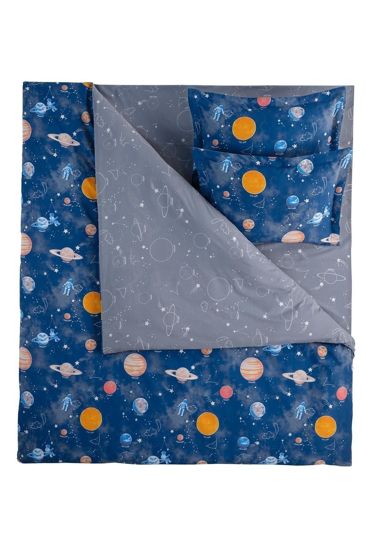 Soley Galaxy 100% Cotton Double Duvet Cover Set 5