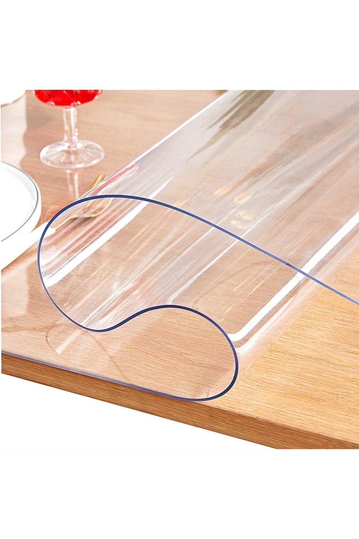 MORLIDO Transparent Glass-Like Table Protector All Sizes 1.4 Mm 1