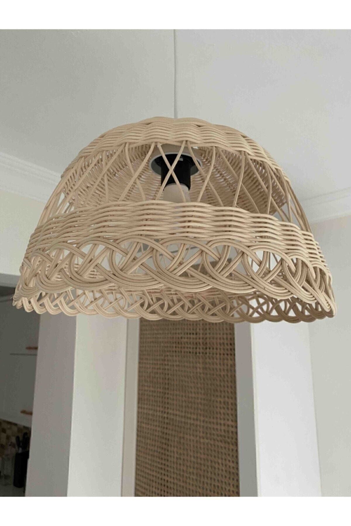 Myrattan Home Rattan Chandelier – Phaselis (Holder Included) 2