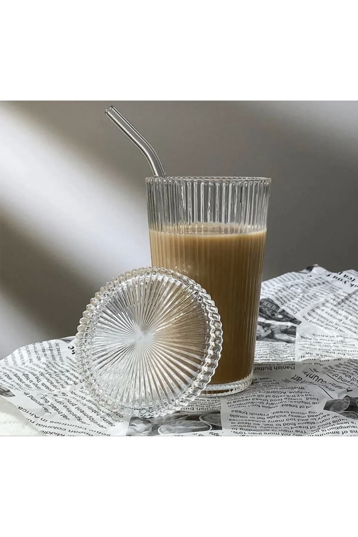 LinkaHome MIKA 2-Piece 600Ml Lidded Straw Origami Style Cup 3