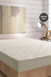 Yataş Macaron Full Edge Padded Mattress Protector - Cream 1