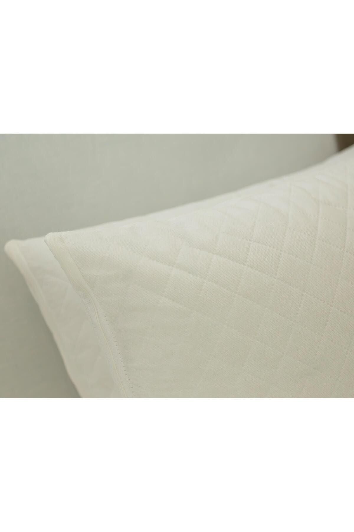 NUTEX 6 Pcs Quilted Zippered Pillow Protector 50x70 cm 4