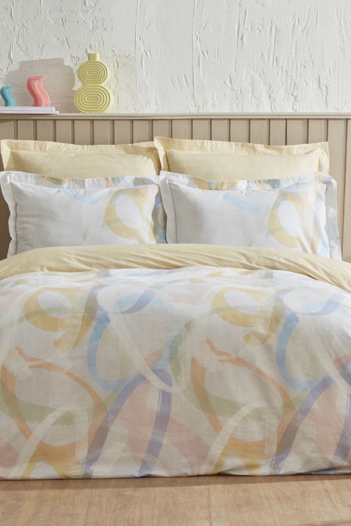 Karaca Home Favora Double Duvet Cover Set Multicolor 1