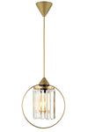 Begüsa Lemos Crystal Stone Single Chandelier Antique 3