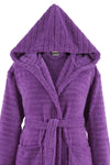 Znp Home Comfy Hooded Wellsoft Plush Bathrobe 2