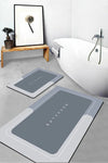 BEYZANA Magic Water Absorbent Bath Mat Non-Slip Bottom Ablution Mat Square 3.5mm 40x60 2