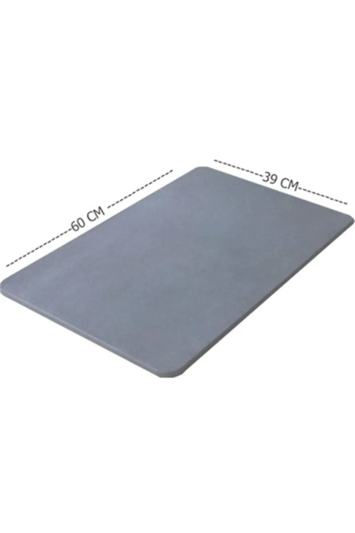 BEYZANA Magic Water Absorbent Bath Mat Non-Slip Bottom Ablution Mat Square 3.5mm 40x60 3