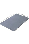 BEYZANA Magic Water Absorbent Bath Mat Non-Slip Bottom Ablution Mat Square 3.5mm 40x60 3